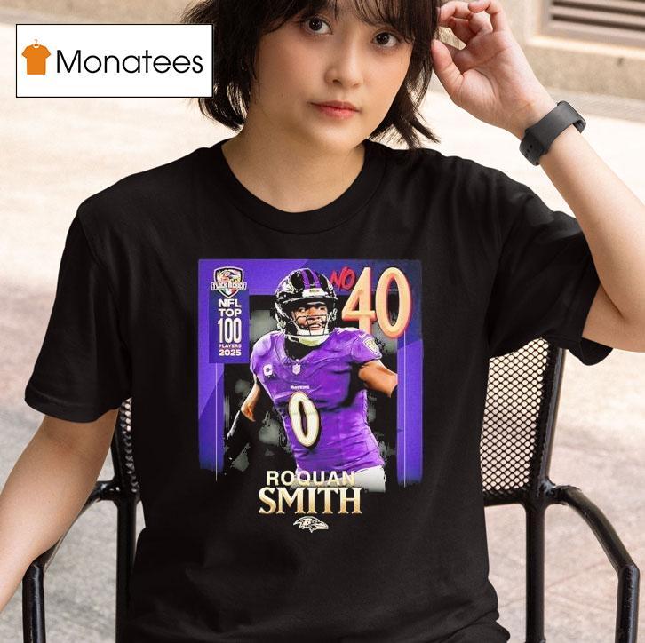  Baltimore Ravens Roquan Smith Nfl Top  Players  Ranked No  Football T Shirt