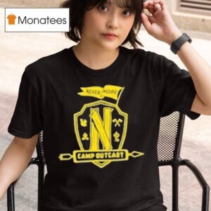 Barry Dort Wednesday Season Nevermore Camp Outcas T Shirt