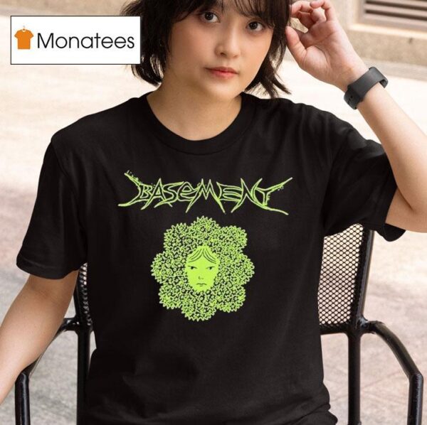 Basement Flower Face T Shirt