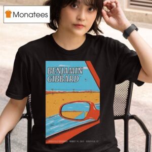 Benjamin Gibbard Ridgefield Playhouse Ridgefield Ct August T Shirt