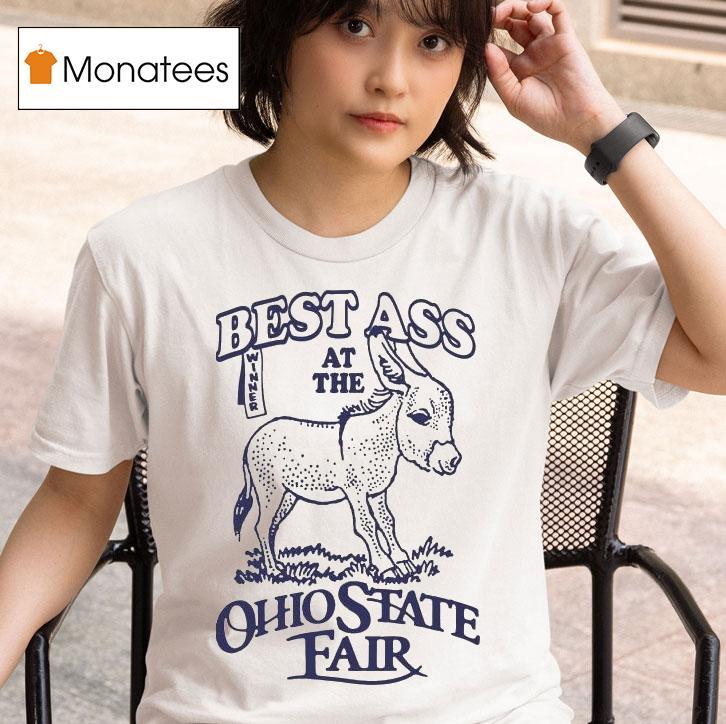  Best Ass At The Ohio State Fair Donkey T Shirt