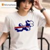 Bichon Fris Buffalo Bills Football Parody Logo T Shirt