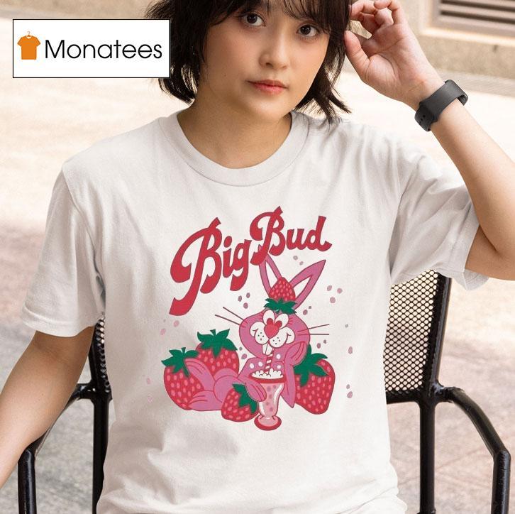  Big Bud Press Strawberry Milk T Shirt