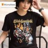 Blind Guardian Tales Somewhere Collage T Shirt