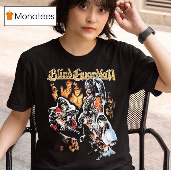 Blind Guardian Tales Somewhere Collage T Shirt
