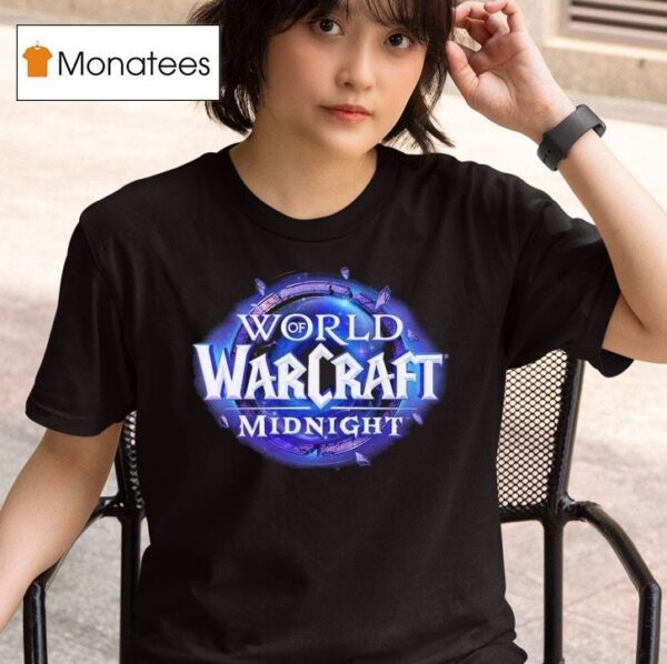 Blizzard World Of Warcraft Midnight Logo T Shirt
