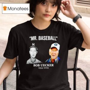 Bob Uecker Mr Baseball Milwaukee Brewers T Shirt