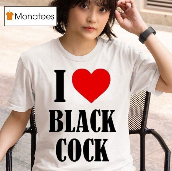 Bryce Hall Wearing I Love Black Cock T Shirt