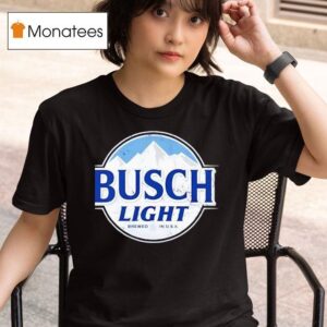 Busch Light Logo Brewed In Usa T Shirt