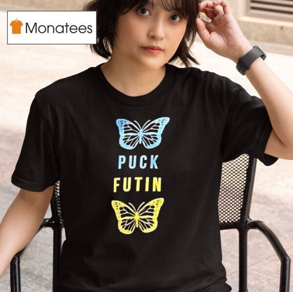 Butterfly Puck Futin T Shirt