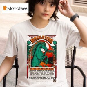 Calgary Badlands Music Festival Aug Horse T Shirt