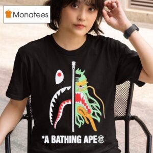 Camo Shark A Bathing Ape T Shirt