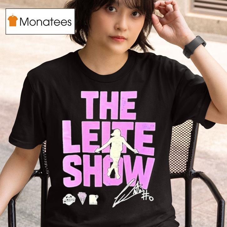  Carla Leite The Leite Show Golden State Valkyries Signature T Shirt