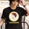 Caucasians Style Washington Commanders Logo Parody T Shirt