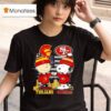 Charlie Brown San Francisco Ers Vs Snoopy Usc Trojans City Skyline T Shirt