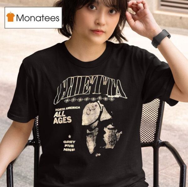 Chetta North America All Ages Grey Five Nine T Shirt