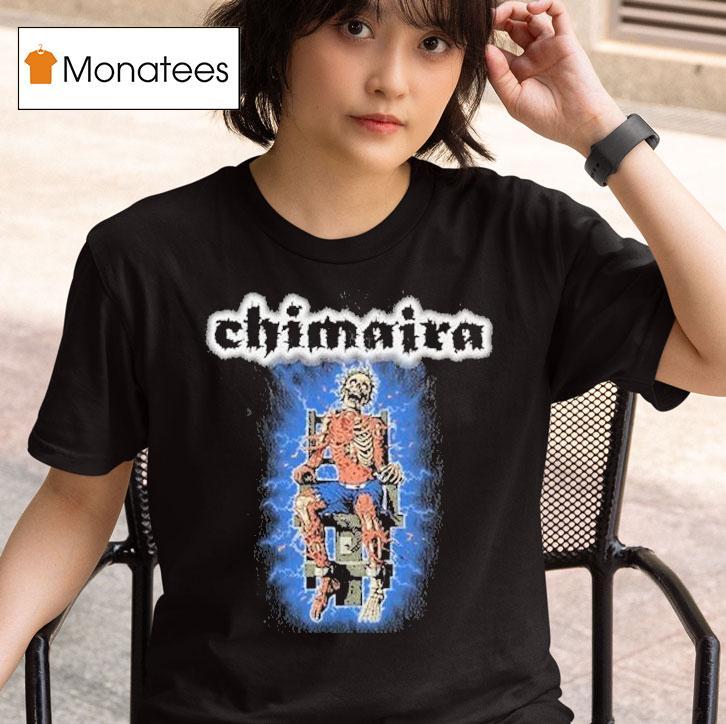  Chimaira Milwaukee Wi Eagles Ballroom Event  Skeleton T Shirt