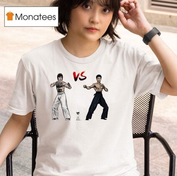 Chuck Norris Vs Bruce Lee T Shirt