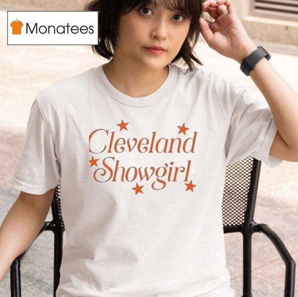 Cleveland Womens Teal Showgirl T Shirt