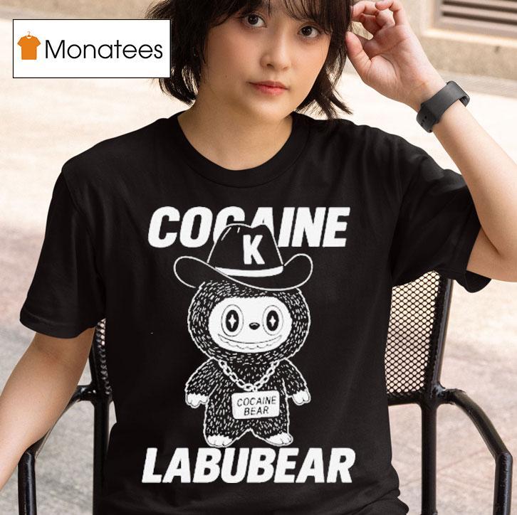  Cocaine Labubear Cocaine Bear X Labubu T Shirt