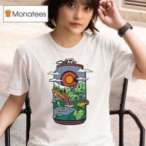 Colorado Ivory Beer Can Graphic Vintage Picture T Shirt