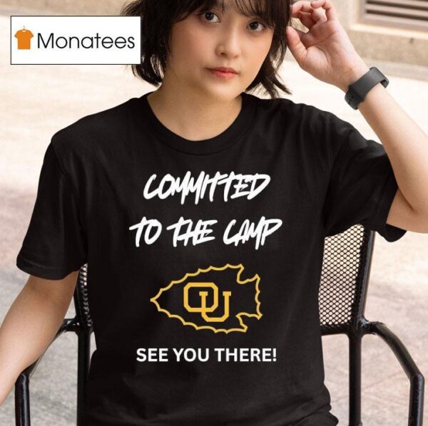 Committed To The Camp Ottawa Braves Logo See You There T Shirt