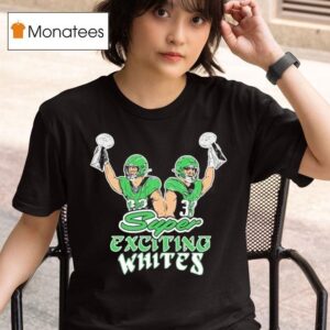 Cooper Dejean And Reed Blankenship Philadelphia Eagles Philly Super Bowl Lix Exciting Whites Champions T Shirt