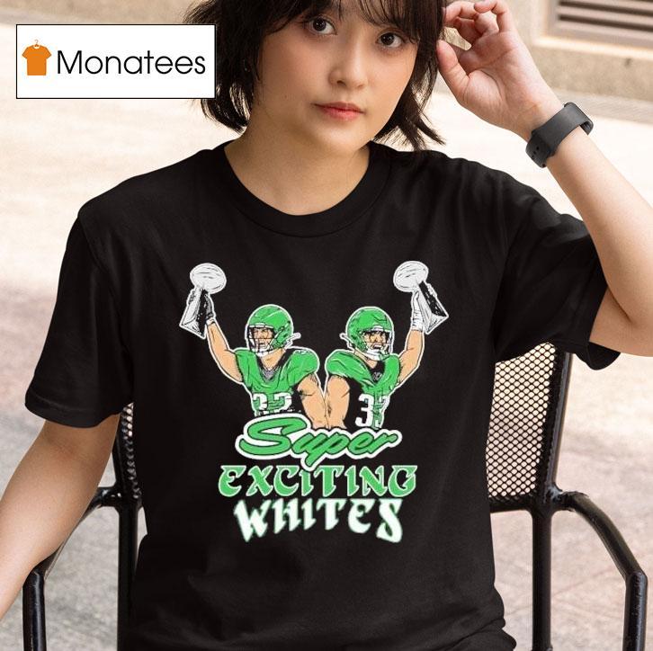  Cooper Dejean And Reed Blankenship Philadelphia Eagles Philly Super Bowl Lix Exciting Whites Champions  T Shirt