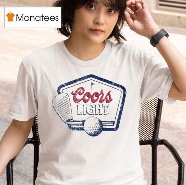 Coors Light Golfing Frame T Shirt