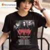 Crypta At North America In The Other Side Tour Dates With Claustrofobia Dark Metal T Shirt