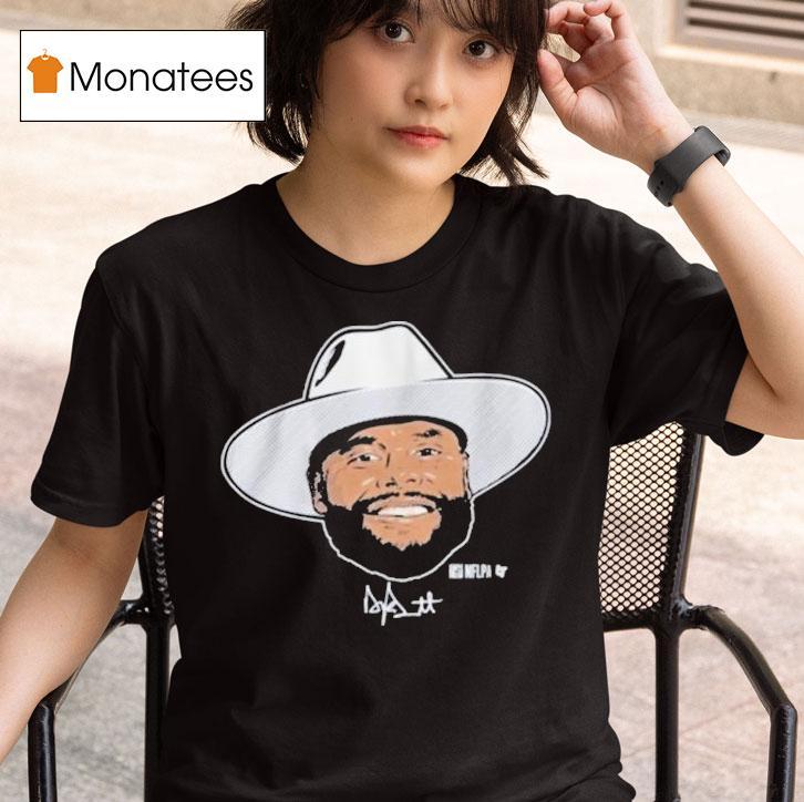  Dak Prescott Swag Head Dallas Cowboys Samantha T Shirt