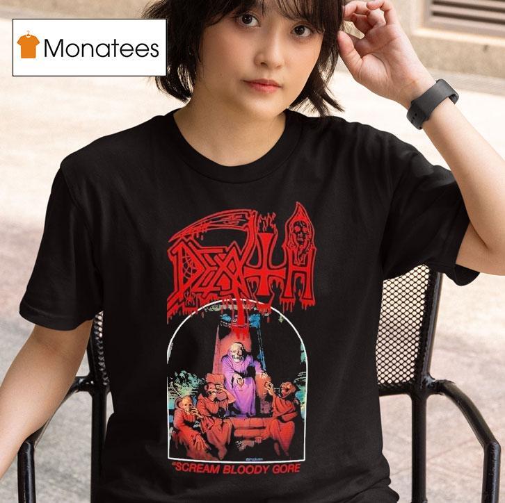  Death Scream Bloody Gore T Shirt