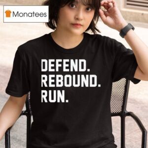 Defend Rebound Run Michigan State Spartans T Shirt