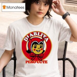 Diablita Pero Cute Ringer T Shirt