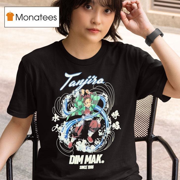  Dim Mak X Demon Slayer Tanjiro Souvernir Since  T Shirt