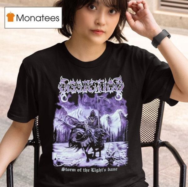 Dissection Storm Of The Light S Bane Grim Reaper T Shirt
