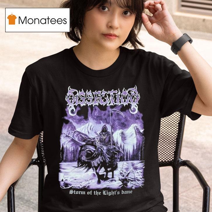 Dissection Storm Of The Light S Bane Grim Reaper T Shirt