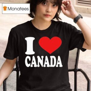 Elon Musk I Love Canada T Shirt