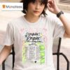 Empire Empire I Was A Lonely Estate Reunion Tour T Shirt