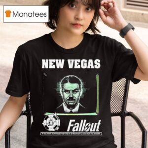 Fallout New Vegas Mr House If You Want To Witness The Fate Of Democracy Look Out The Window T Shirt