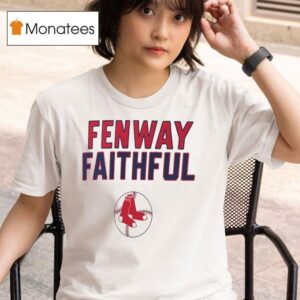 Fenway Faithful Boston Red Sox Baseball Logo T Shirt
