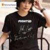 Fightid Emmett Luwue Pantoja Rodrigues And Burns Ufc Signatures T Shirt