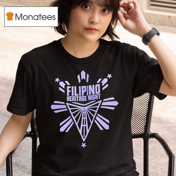 Filipino Heritage Night Golden State Valkyries Logo T Shirt