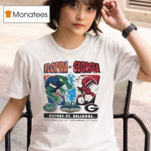 Florida Gators And Georgia Bulldogs Football Jacksonville T Shirt