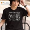 Frnkiero And The Cellabration Stomachaches T Shirt