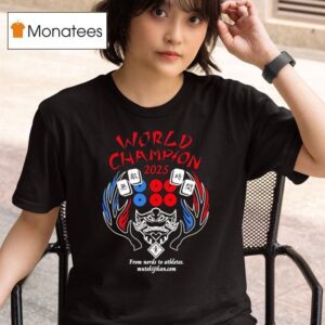 From Nerds To Athletes World Champion T Shirt