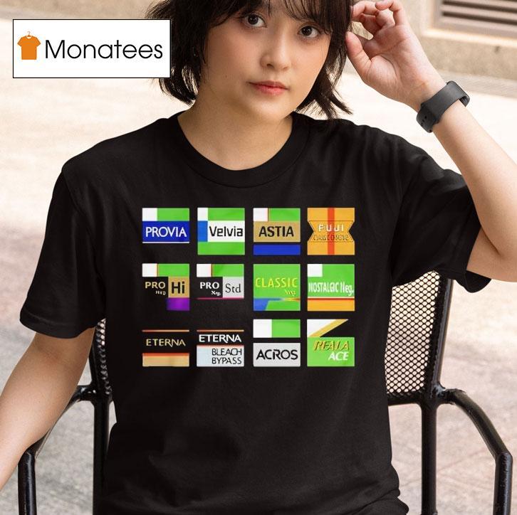  Fujifilm  Years Of Mch Film Simulations T Shirt