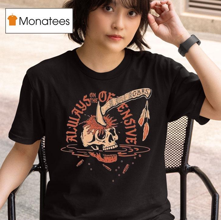  Gbrs Group Always On The Offensive War Crimes Skull T Shirt