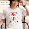 Ghost In October We Wear Red Philadelphia Phillies Halloween T Shirt