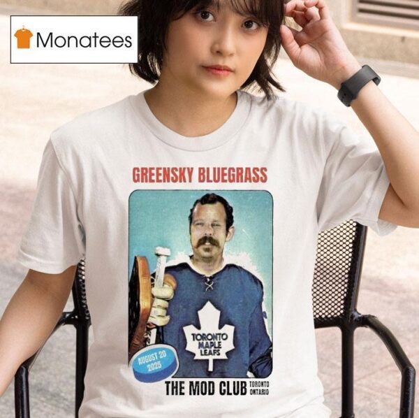 Greensky Bluegrass The Mod Club Toronto On Aug T Shirt